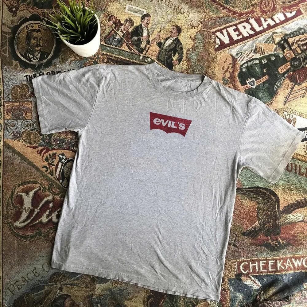 Grey EvilS Tee